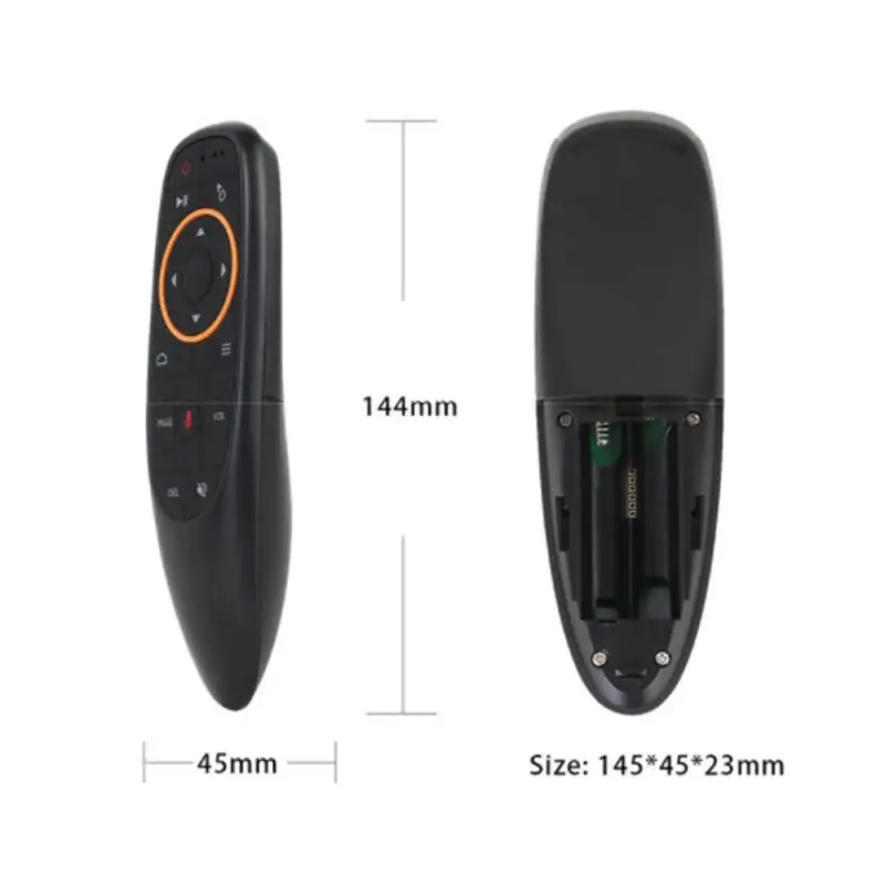 Мини Air Voice mouse2.4 Ghz 6 Axis Gyro беспроводной микрофон ИК пульт дистанционного управления для Android Tv Box PC Универсальный пульт дистанционного управления