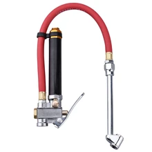 Сверхмощная двойная головная шина насос Gaugewith воздушный шланг для шин