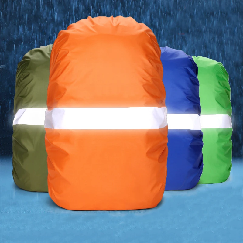Практичный Водонепроницаемый уличный чехол 20л 35Л рюкзак дождевик портативный дорожный светоотражающий походный туристический дождевик
