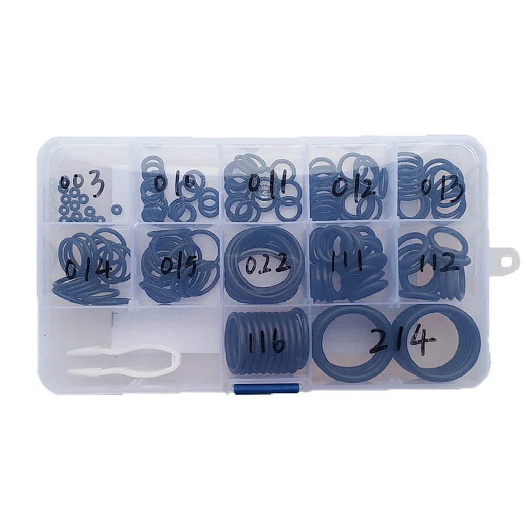 Lot 170 Rubber O Ring Kit & Case For Scuba Diving Tank DIN Valve Hose Gauges
