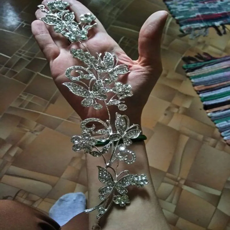 Тиары из цинкового сплава с бабочкой и кристаллами для невесты|wedding bridal tiara|bridal