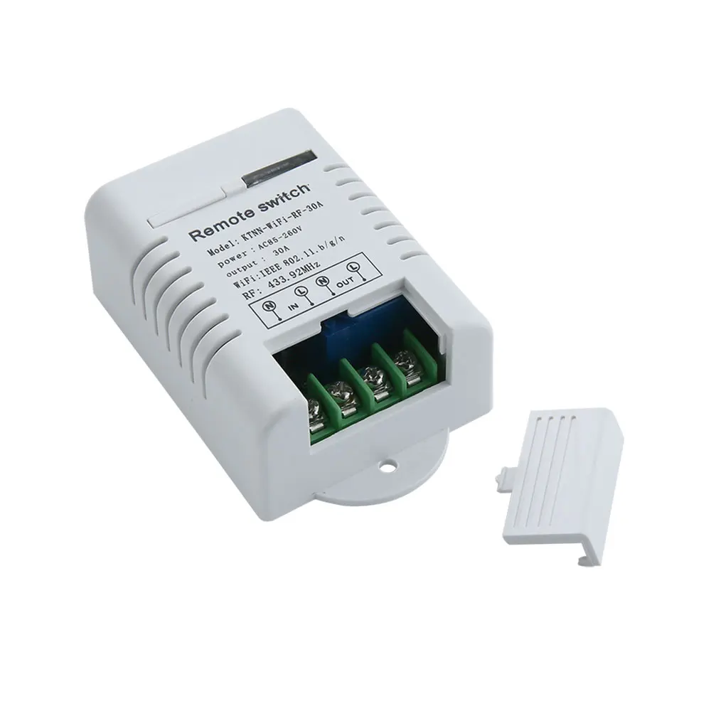 433Mhz 110 V-220 V 30A водонагреватель, wifi переключатель, беспроводной смарт-светильник, переключатель 1CH, удаленное реле, приемник, приложение eWeLink, управление с RF