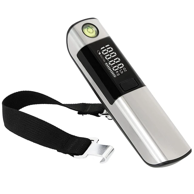 Luggage Scale With Built-In Tape Measure, With Horizontal Bubble Digital  Portable Travel Suitcase Weigher (Digital)