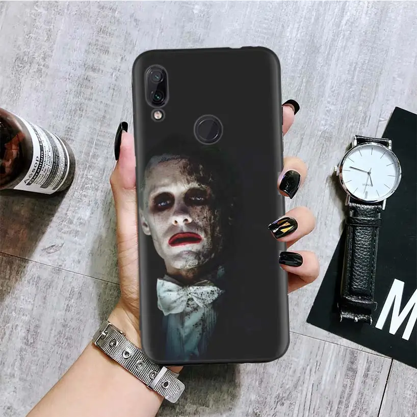 Suicide Squad Joker Harley Quinn Margot Robbie Black Cover Phone Case for Xiaomi Redmi Note 8 7 7S 7A 6 S2 GO K20 Pro 6A Mi 6X 5 - Цвет: BA316-8