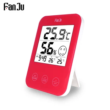 

2019 Digital clock LCD Thermometer Hygrometer Weather Station Tester Temperature Wall Table Desktop Home Decor Clock