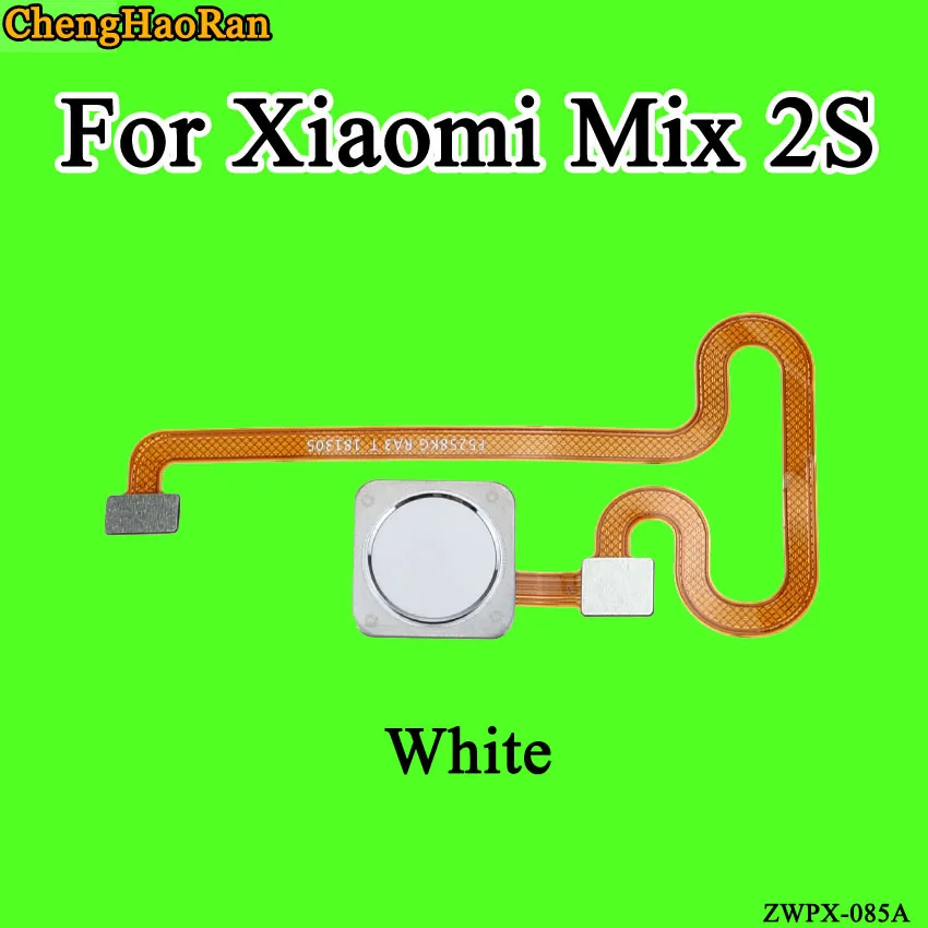 ChengHaoRan 1 шт. для Xiaomi mi Mix 2S mi x2s сканер отпечатков пальцев лента датчик идентификации Главная Кнопка шлейф Замена