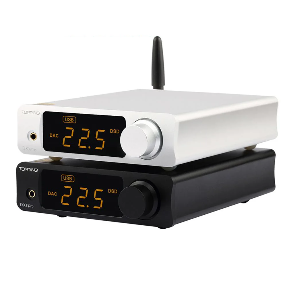 Усилитель TOPPING DX3 PRO LDAC Bluetooth 5 0 HiFi с чипом AK4493 XMOS XU208 DSD512 PCM32bit/768kHz для