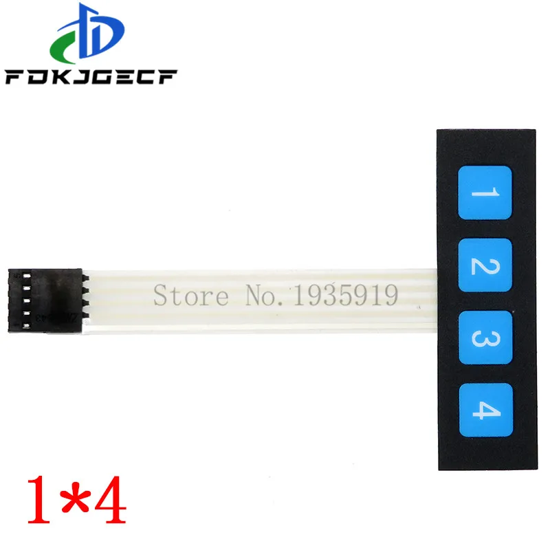 Matrix Keyboard Membrane Switch 1*4 3*4 4*4 4*5 Matrix Array/Matrix Keyboard 16 Key Membrane Switch Keypad For arduino 1x4 3x4 4x4 4x5
