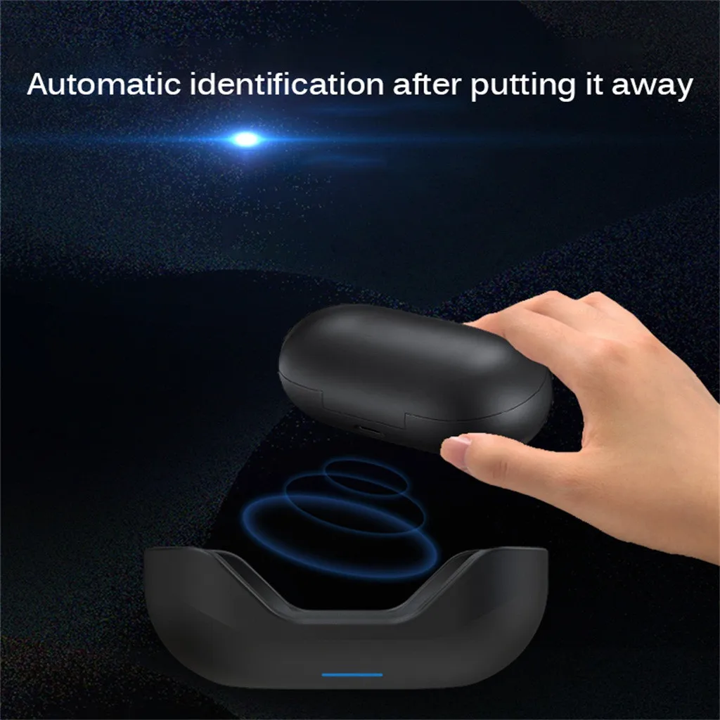 

Top Quality wearable devices Automatic Car Anti-Skid Wireless Charger Holder Base For Samsung Galaxy Buds support dropshipping