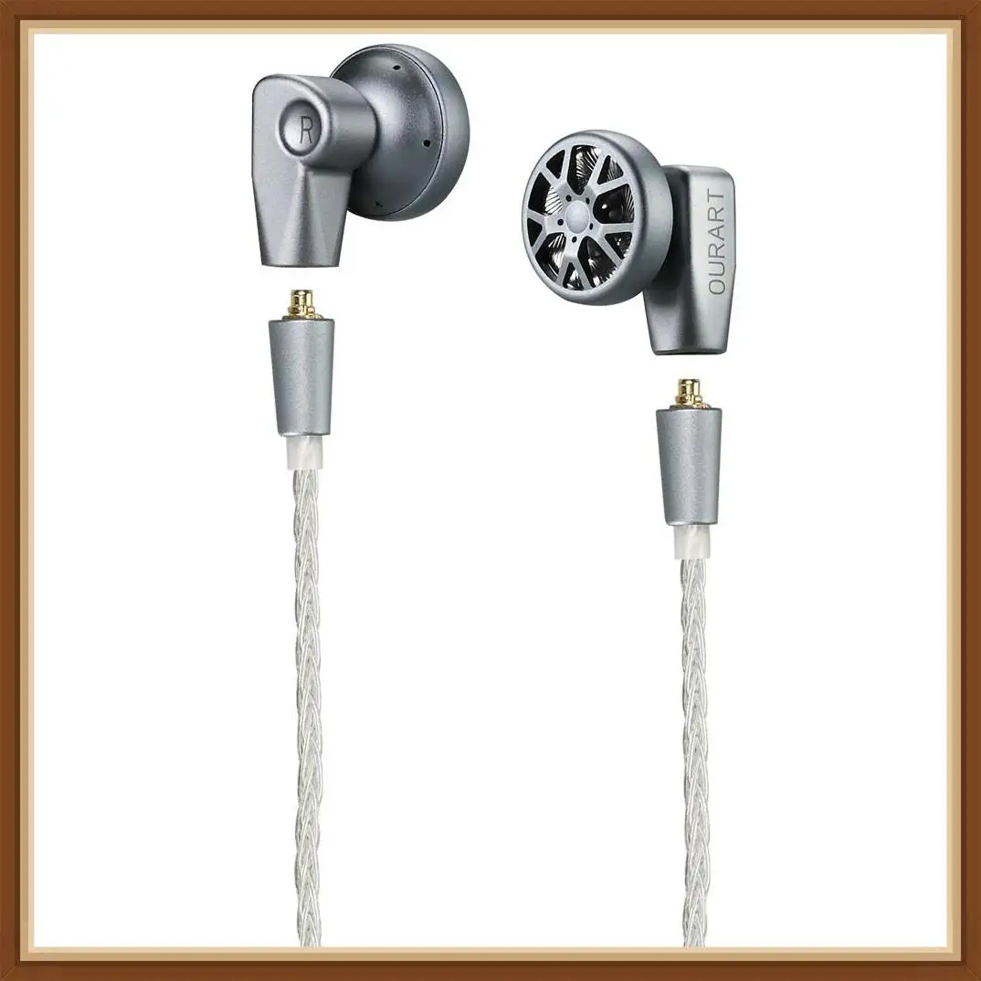 OURART QJ21 флагманский Динамический драйвер MMCX HiFi музыкальный монитор DJ Studio Stage стерео MP3/4 3,5 мм наушники