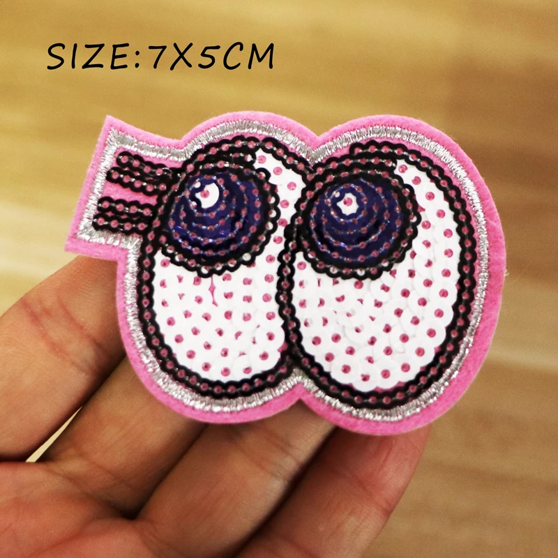 Einhorn Tier Diy Tuch Patch Pailletten Patches Für Kleidung Patches Für Kleidung Cartoon Patch DIY Applique Auf Kleidung Aufkleber – Detail 14