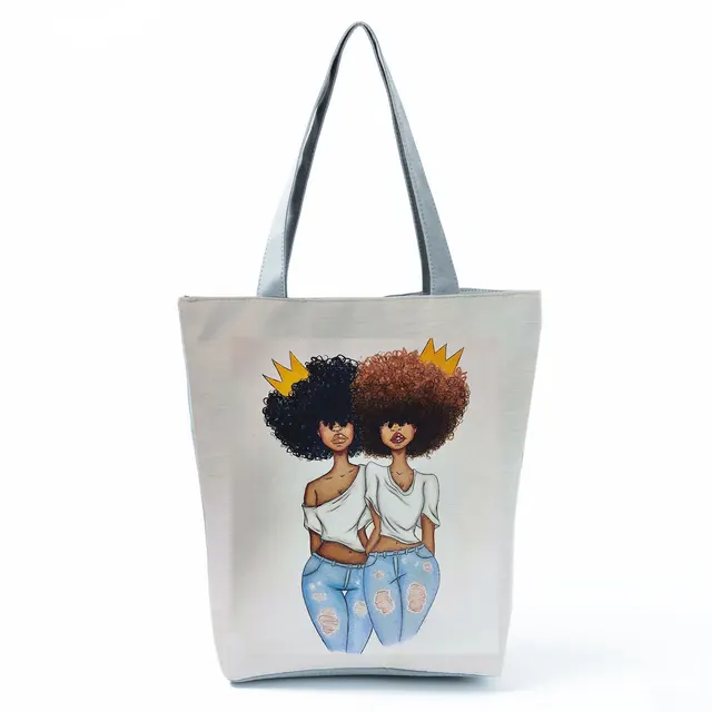 Electrocardiogram Grid Print Shoulder Bags Fashion Simple Women's Bag Eco Portable Handbags Practical High Capacity Shopping Bag HL2111 Nurse Bag