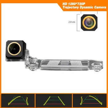 

HD 1280x720p Golden Camera Backup Camera Trajectory Dynamic Parking Line for Kia Carens Borrego Oprius Sorento Sportage R Ceed