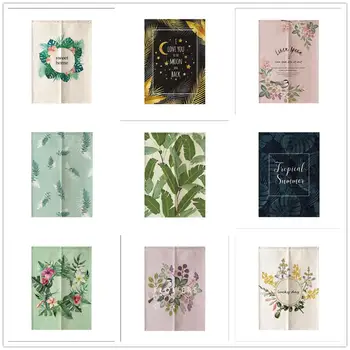 

Nordic Simple Half-curtain Window Customize Partition Feng Shui Home Toilet Restaurant Kitchen Door Curtains