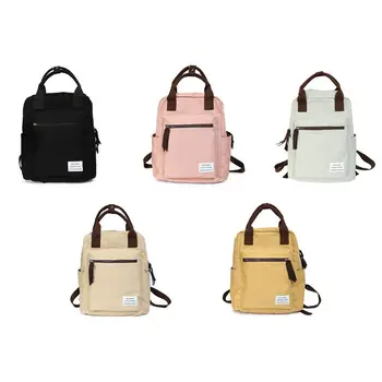 

Fashion Canvas Backpack School Bag Casual College Daypack Rucksack for Teenager 10.23 x 5.51 x 12.99in