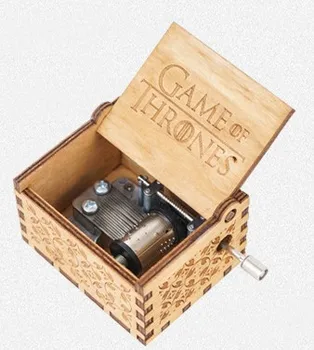 

Wooden Music Box for Fan to Game Thrones