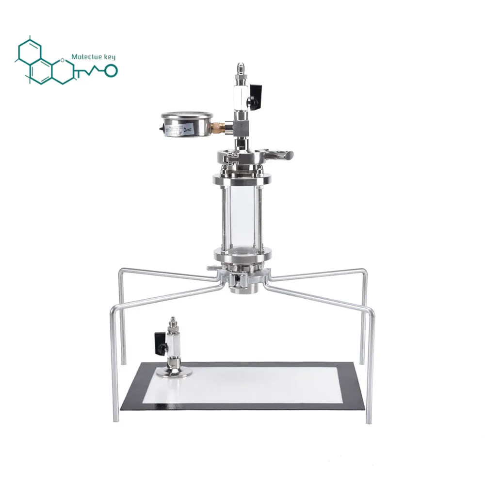 

30g Closed Glass Column Pressurized Extractors BHO Extractor kit.
