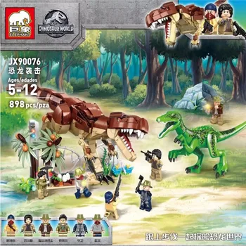 

Jurassic World 2 Building Blocks Dinosaurs Figures Bricks Tyrannosaurus Rex Indominus Rex I-rex Assemble Lepining Kids Toys