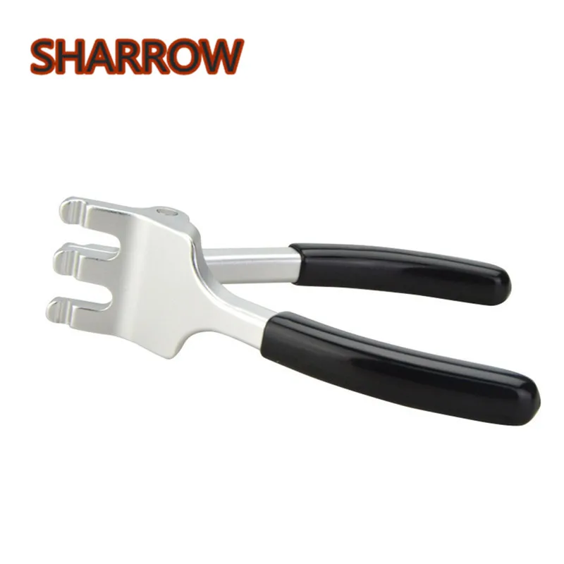 1pc Archery D Loop Nock Pliers D Rope String Nonslip Grip Copper Buckle