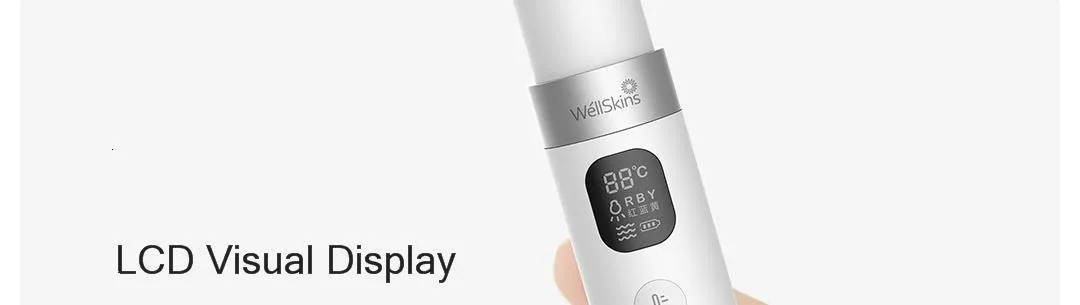 Xiaomi WellSkins прибор для улучшения кожи вокруг глаз 38-45 ℃ теплый цветной светильник массаж красивый многофункциональный Xiomi 3 шестерни вибрационный массаж