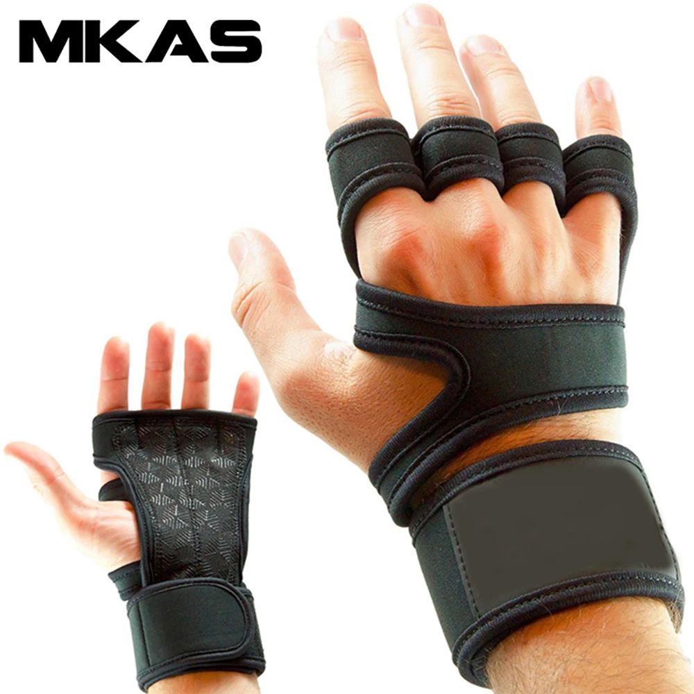 New 1 Pair Weight Lifting Training Gloves 1