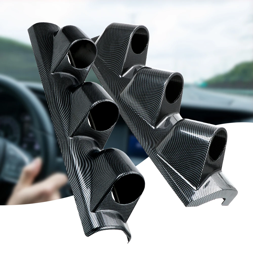 

52mm Auto Car Meter Universal 3 Hole Dash Gauge Pillar Pod Cluster Left/Right Hand Drive Car Gauge Cluster Mount Holder