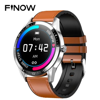 

Finow G20 Smart Watch Men 2020 Bluetooth Call relogio Watch Heart Rate Monitor Smartwatch for Android IOS Phones PK L13 L11 DT79