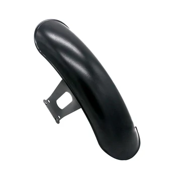 

1Pcs Black Metal Motorcycle Front Fender Protector Mudguard Cover For Honda Cg125 Motorcycle Retro Retrofit Fender