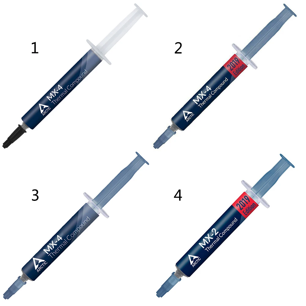 Новинка, 4g, ARCTIC MX-4, комбинированный радиатор, радиатор, трубка, охлаждающая компьютер, ноутбук, процессор, смазка, проводящая термопаста