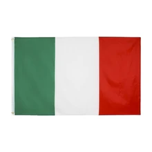 Bandera italiana de Italia, 90x150cm, verde, blanco, rojo