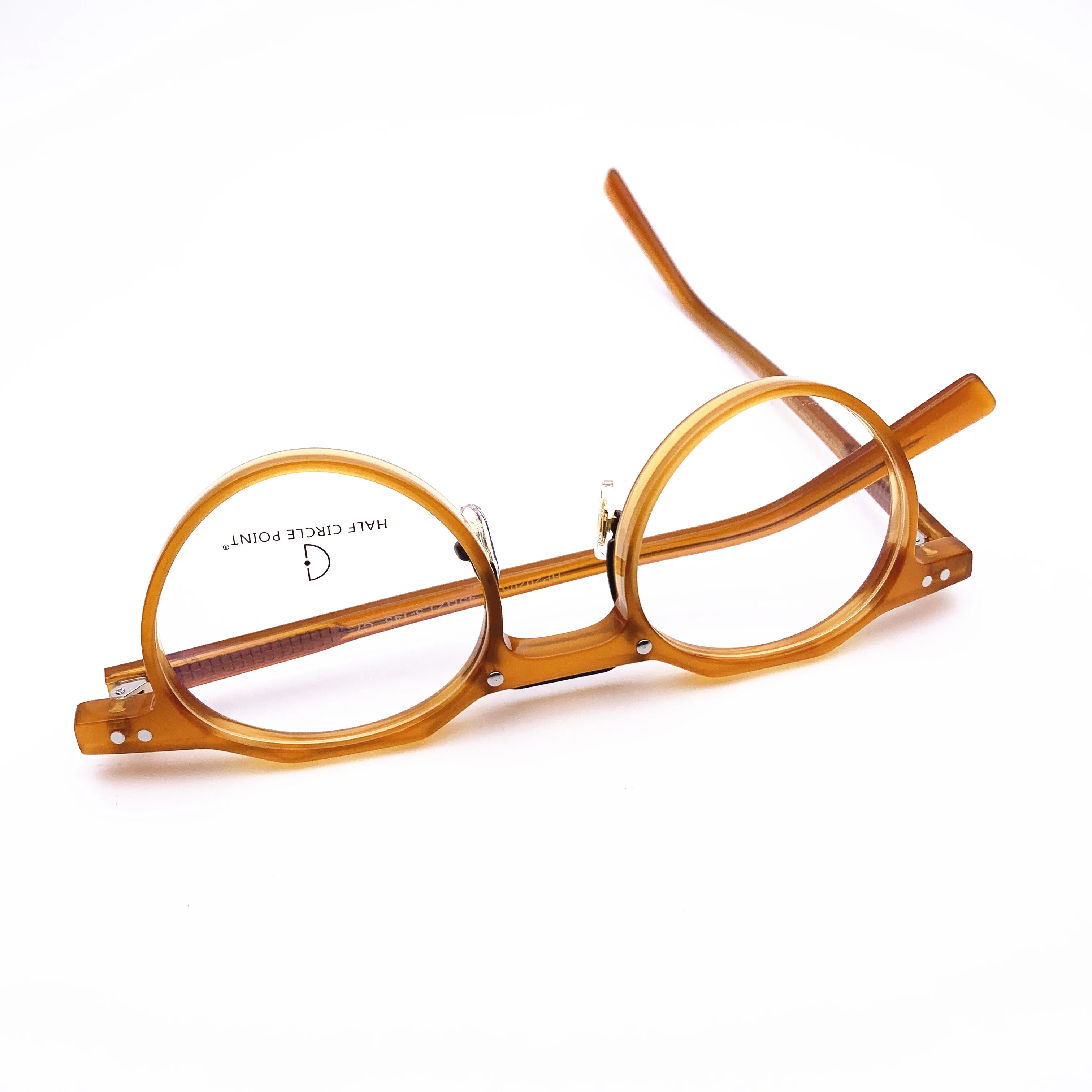 Belight ottico fantasia Vintage retrò acetato biondo forma irregolare  Design unico montatura per occhiali lente di preselezione HP2020514 -  AliExpress Abbigliamento e accessori