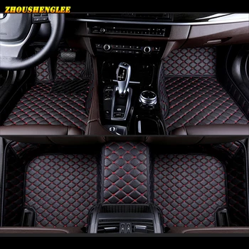 

zhouehnglee Custom car floor mats for Lexus All Models ES IS-C IS LS RX NX GS CT GX LX570 RX350 LX RC RX300 LX470 auto styling