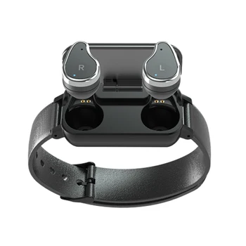 

Ravi T89 Smart Watch + Wireless Bluetooth Earphone with Heart Rate Monitor Pedometer Inteligente Reminder Music Call Headset