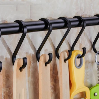 

Kitchen Rail Rack Wall Mounted Utensil Hanging Rack Aluminium Hanger High Qualit