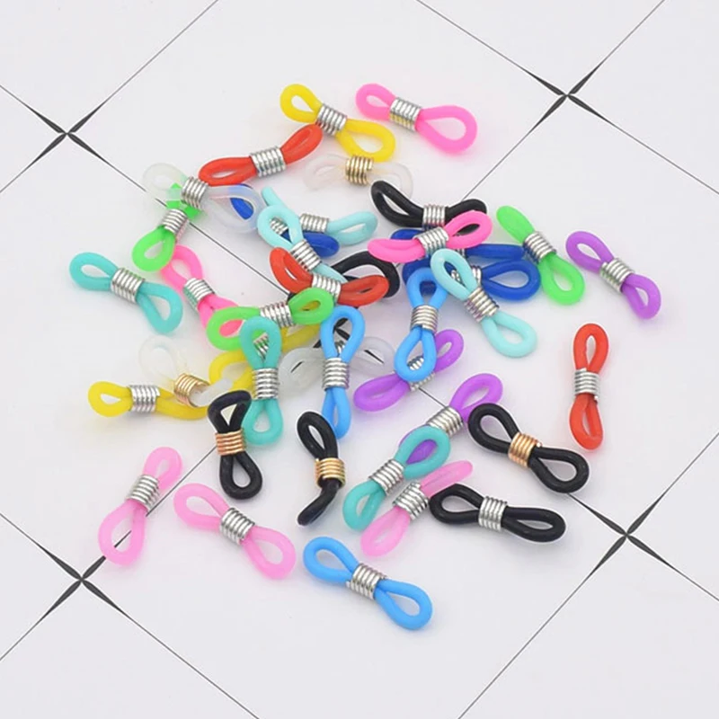 20 Pcs Ear Hook Eyeglasses Spectacles Chain Glasses Retainer Ends Rope Sunglasses Cord Holder