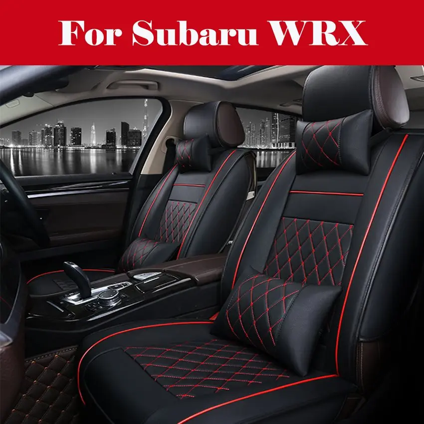 Luxury 5 seats Car Seat Cover SUV sedan Full Set Thicken Cushions Protector PU Leather For