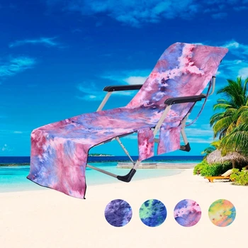 

Superfine Fiber Beach Towels Portable Beach Pool Sun Lounge Chair Cover Bath Towel Bag Patio Lounge Chair Covers Outdoor Towel
