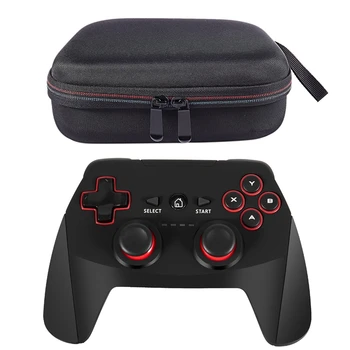 

Double Vibration 2.4G Wireless Game Controller for Ps3 & Eva Protective Hard Carrying Case for Nintendo Switch Pro