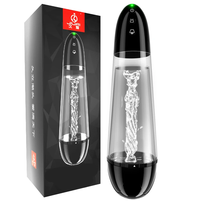 Автоматический насос для пениса цилиндрический вибратор с мощным сосущим