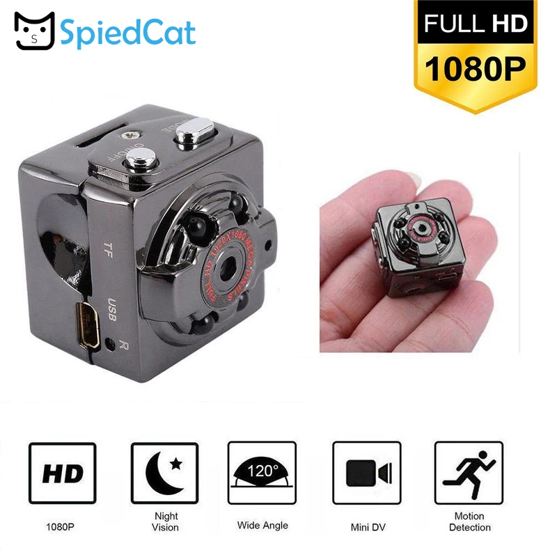 

720P/1080P HD DV Mini Camera Micro Action Night Vision Digital Sports Wireless Voice Video TV Outdoor Camera Support TF card