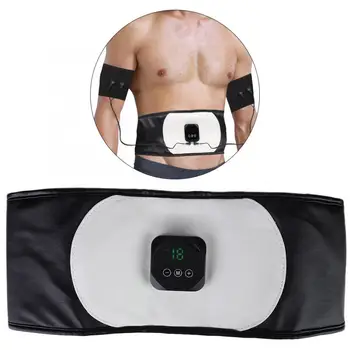 

Posture Corrector EMS Abdominal Muscles Fitness Device Intelligent Slimming Massage Belt Body Building Therapy