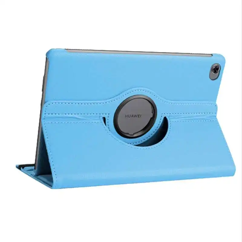 Mokoemi 360 Вращающийся флип-стенд 10," для huawei MediaPad M5 Lite 10,1 чехол для huawei MediaPad M5 Lite 10,1 чехол для планшета - Цвет: Sky Blue