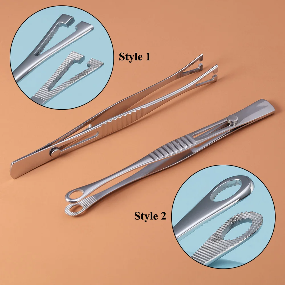 Surgical Steel Piercing Tools Kit Tweezer Clamp Forceps Plier Navel Ear Lip  Ring Open Different Shape Permanent Body Jewelry From Lixuh8810, $16.79