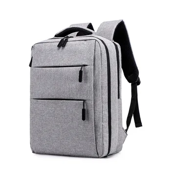 

Backpacks 2020 Spring Laptop Pack School Bag Business&Simple Style Multicolor Black Blue Gray Solid Waterproof Uomo Rucksack