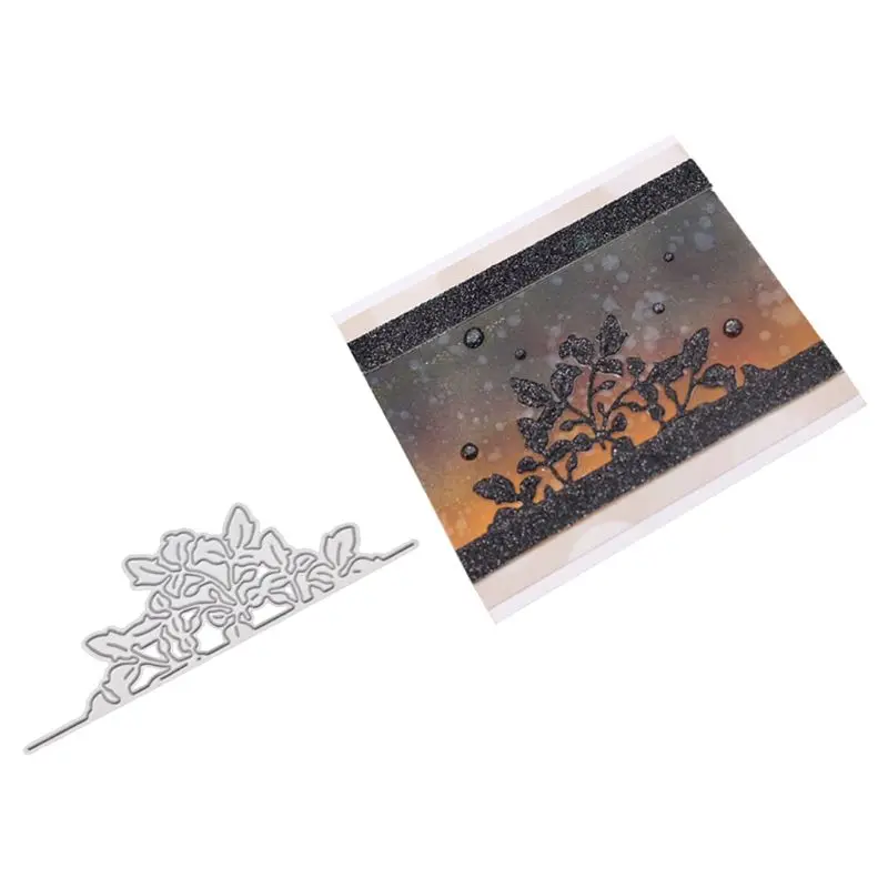 

Tree Leaf Pattern Metal Cutting Dies Stencil Scrapbooking DIY Album Stamp Paper Decorations Greeting Card Frame