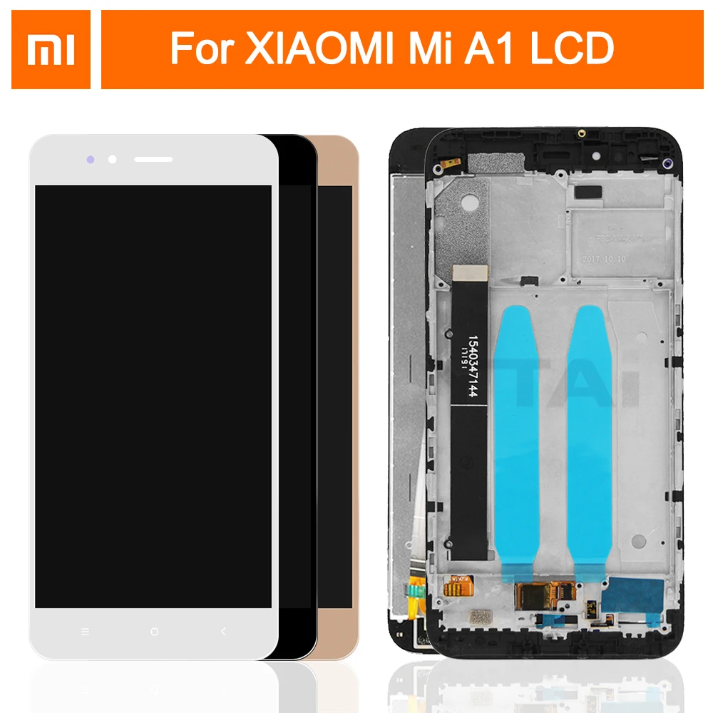 

For Xiaomi Mi A1 LCD Display Touch Screen For Xiaomi Mi 5X LCD Digitizer Assembly Touch Screen Panel Replacement With Frame