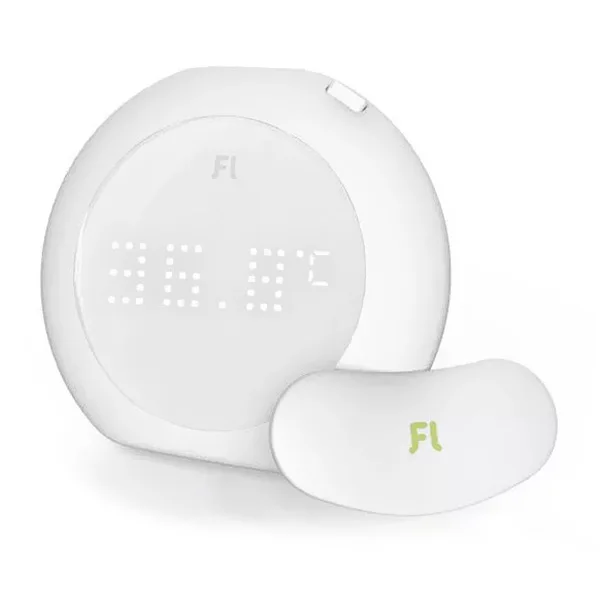  Fanmi FL - BFM001 24 Hour Intelligent Baby Fever Monitor With Wireless Alerts Wearable Smart Thermo
