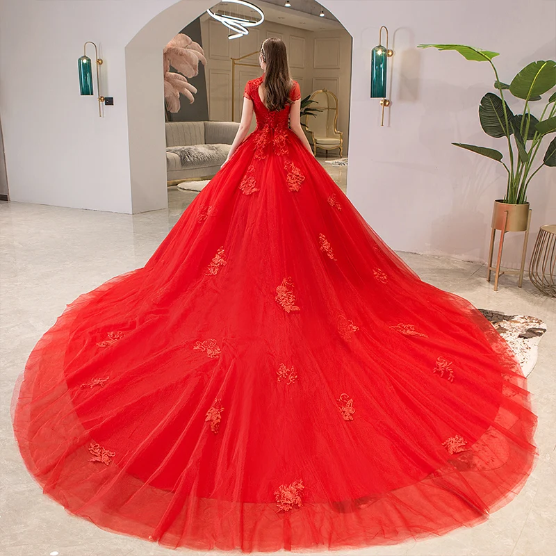 vestido de Novia материнство, свадебные платья, бальное платье, кепка, рукав, Кружева Аппликации Свадебные платья, платья невесты vestido de casamento