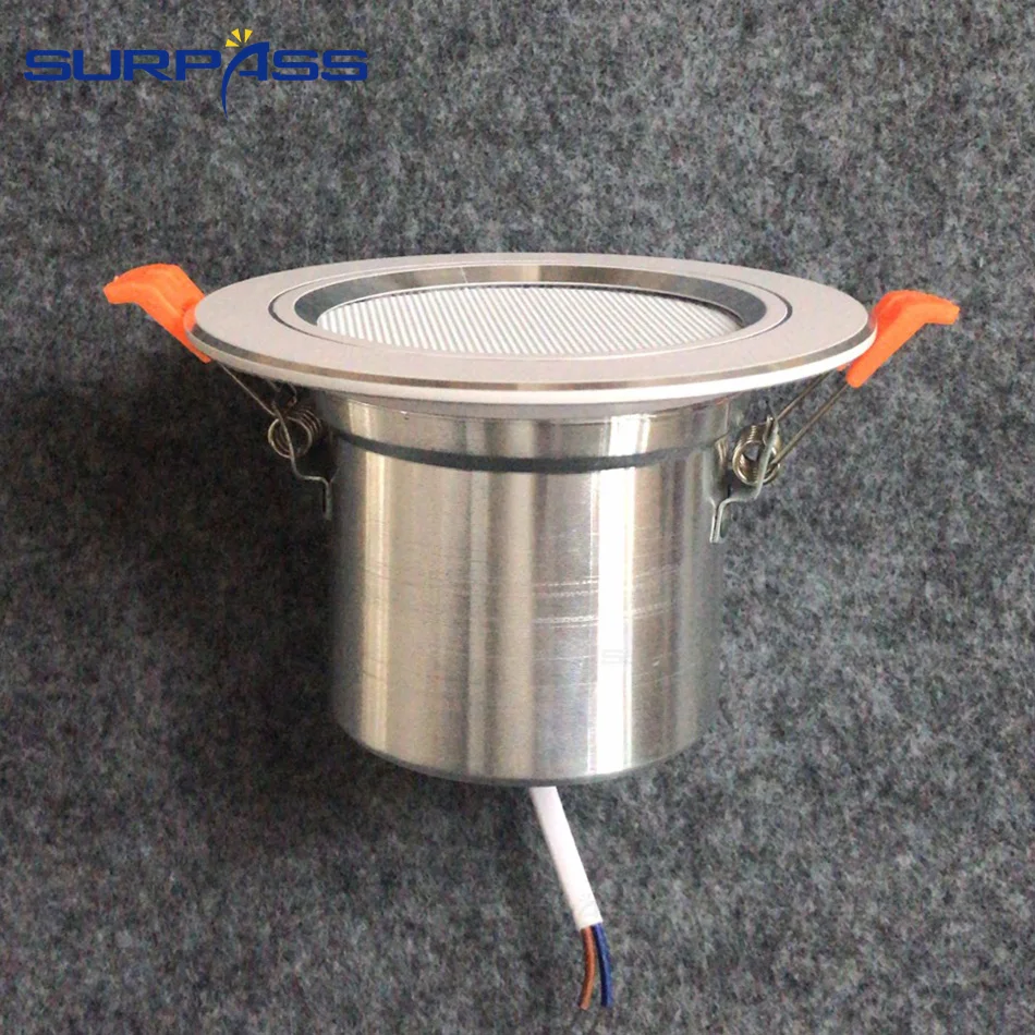 HiFi ванная влагостойкая алюминиевая потолочная Колонка 10 Вт Высокое качество