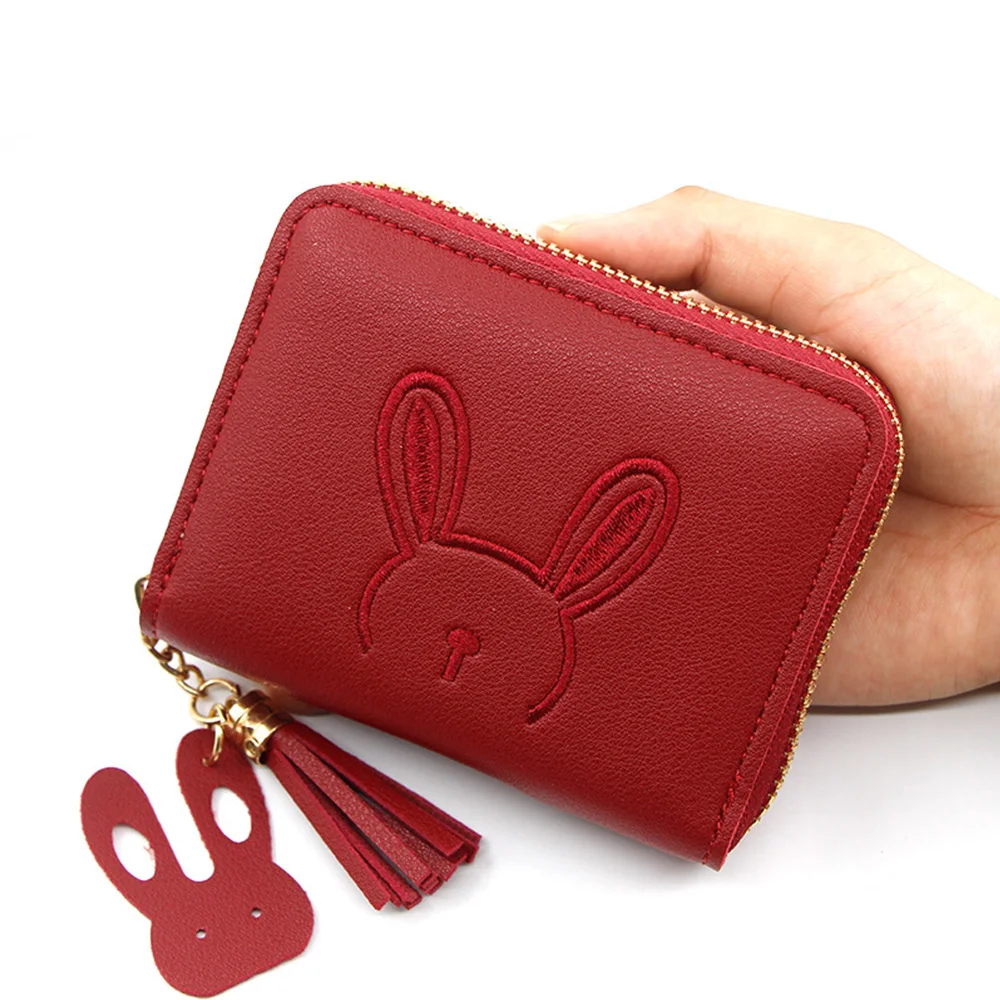 Новинка 2020 женские маленькие кошельки Дамский короткий кошелек на молнии с